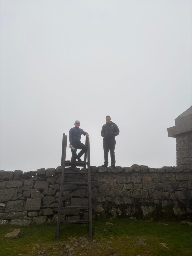 Belfast dream team – Andrea Mulligan, Jai Warnock, Brent Hardy, and Trevor Dempster – laced up their boots, packed their snacks, and joined Team Action Cancer for the epic 7 Peaks Challenge