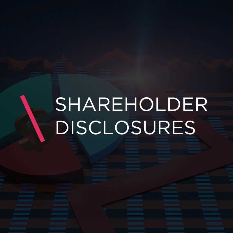 Shareholder Disclosures